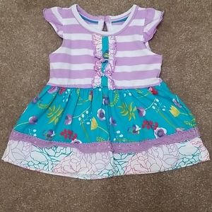 NWOT Ruffle Butts tunic, 3-6 month